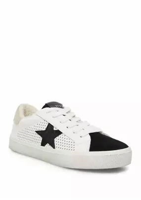 Philip Sneaker In Black / White Cushioned Base Elegant Piece