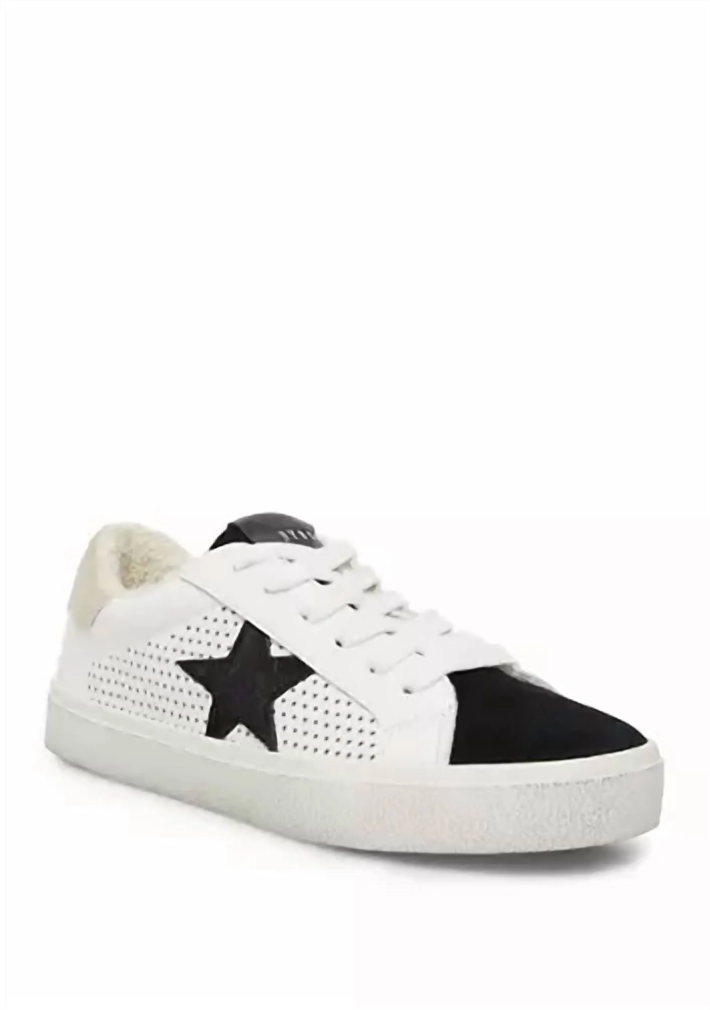 Philip Sneaker In Black / White Ultra Low Profile