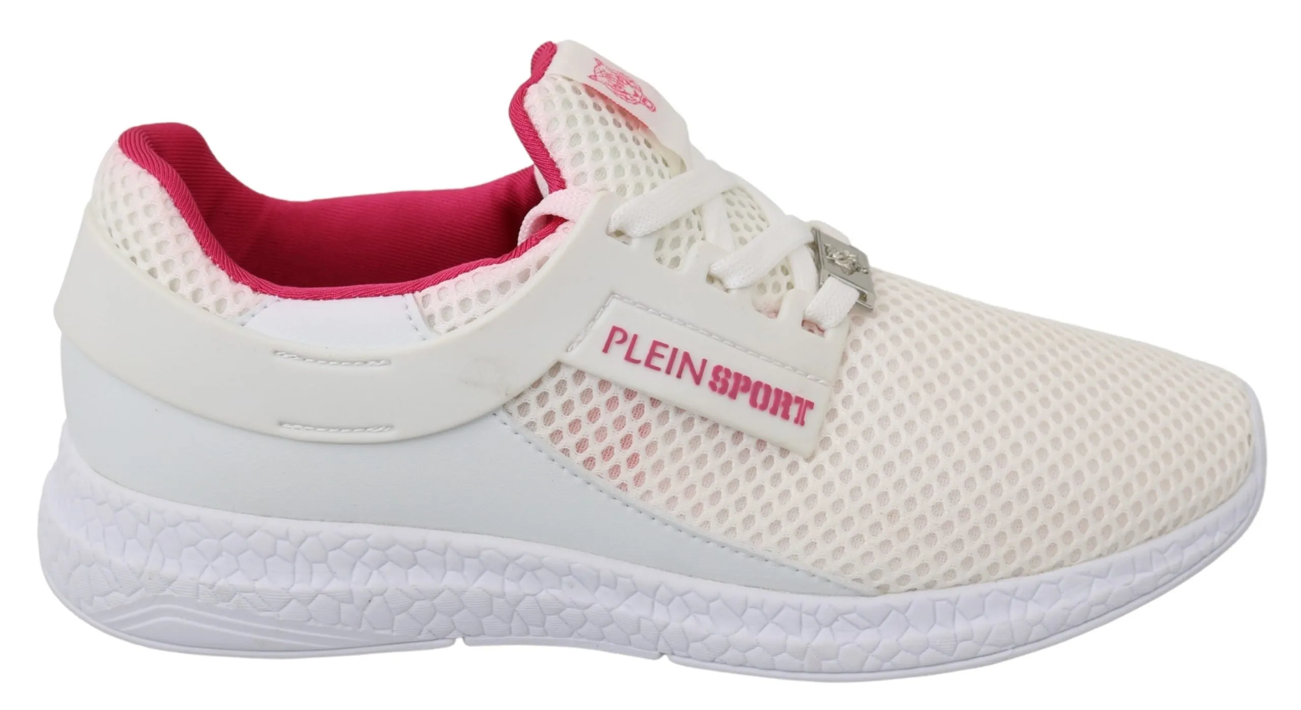 Philipp Plein pink Polyester Becky Sneakers Women's Shoes Effortless Silhouette workout wear