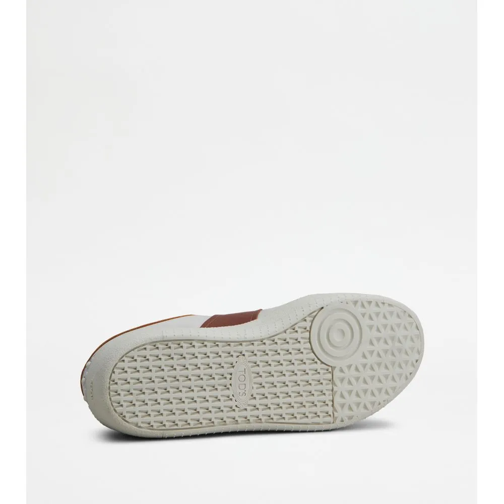 Platform Sneakers in Leather Cloud Feel