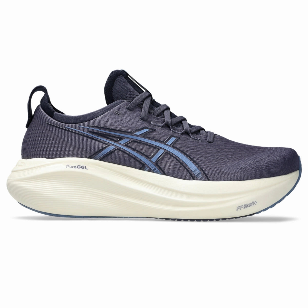 Asics Men's Gel-Nimbus 27 Running Shoes Rolling Motion Technology Abrasion Resistant Toe Guard