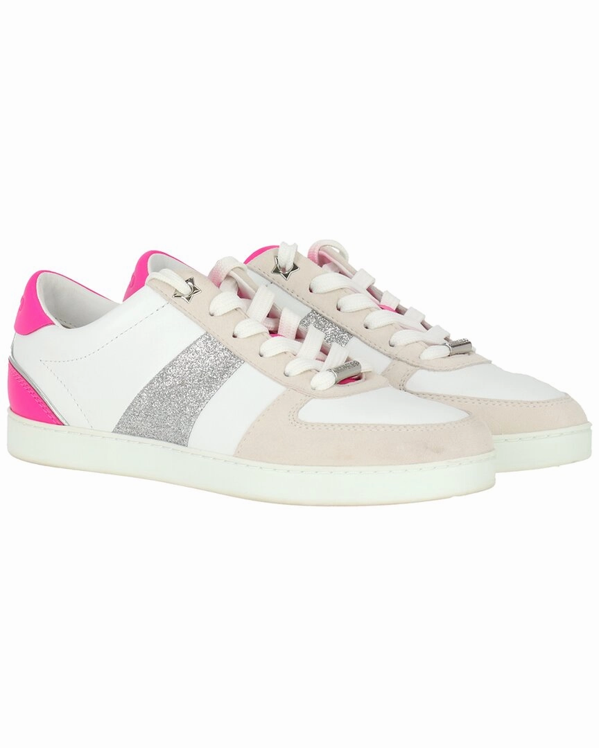 Padded cushioning Jimmy Choo Teri Leather Sneaker