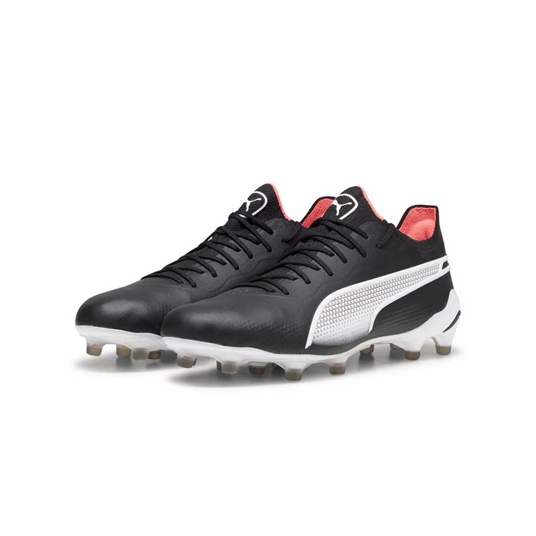 Puma - Men's King Ultimate Firm/Artificial Ground Soccer Cleats (107563 01) Smooth Soles Impact protection