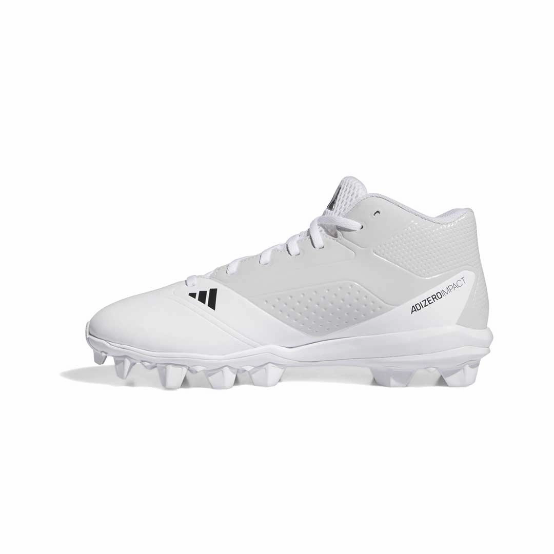 adidas - Men's Adizero Impact Molded  Baseball Cleats (IH2540) Elastic Lacing Sneaker Online Shopping