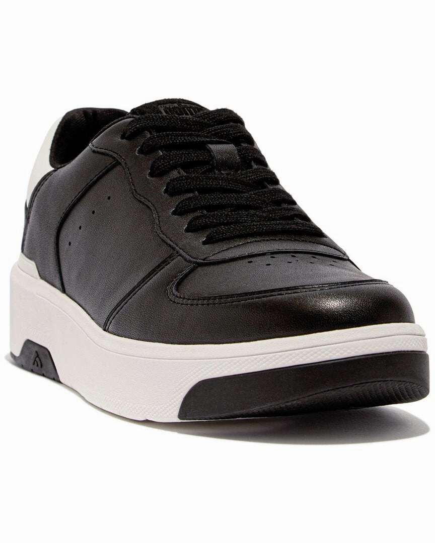 FitFlop Rally Leather Sneaker Lockdown Strap