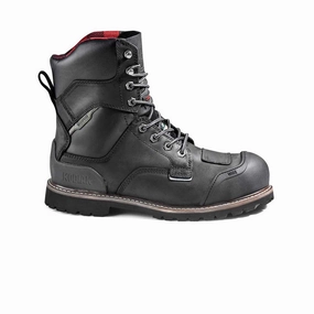 Kodiak - Men's Kodiak Generation Widebody 8" Composite Toe Safety Work Boots (X-Wide) (KD0A4TGCBLK) Stud Look