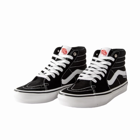 quick - drying - efficiency shoes mid - foot - strike shoes Vans - Skate Sk8-Hi (Black/White)