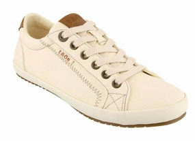 Daily Athlete Non Slip Tread Pattern Women's Star Burst Sneaker In Beige