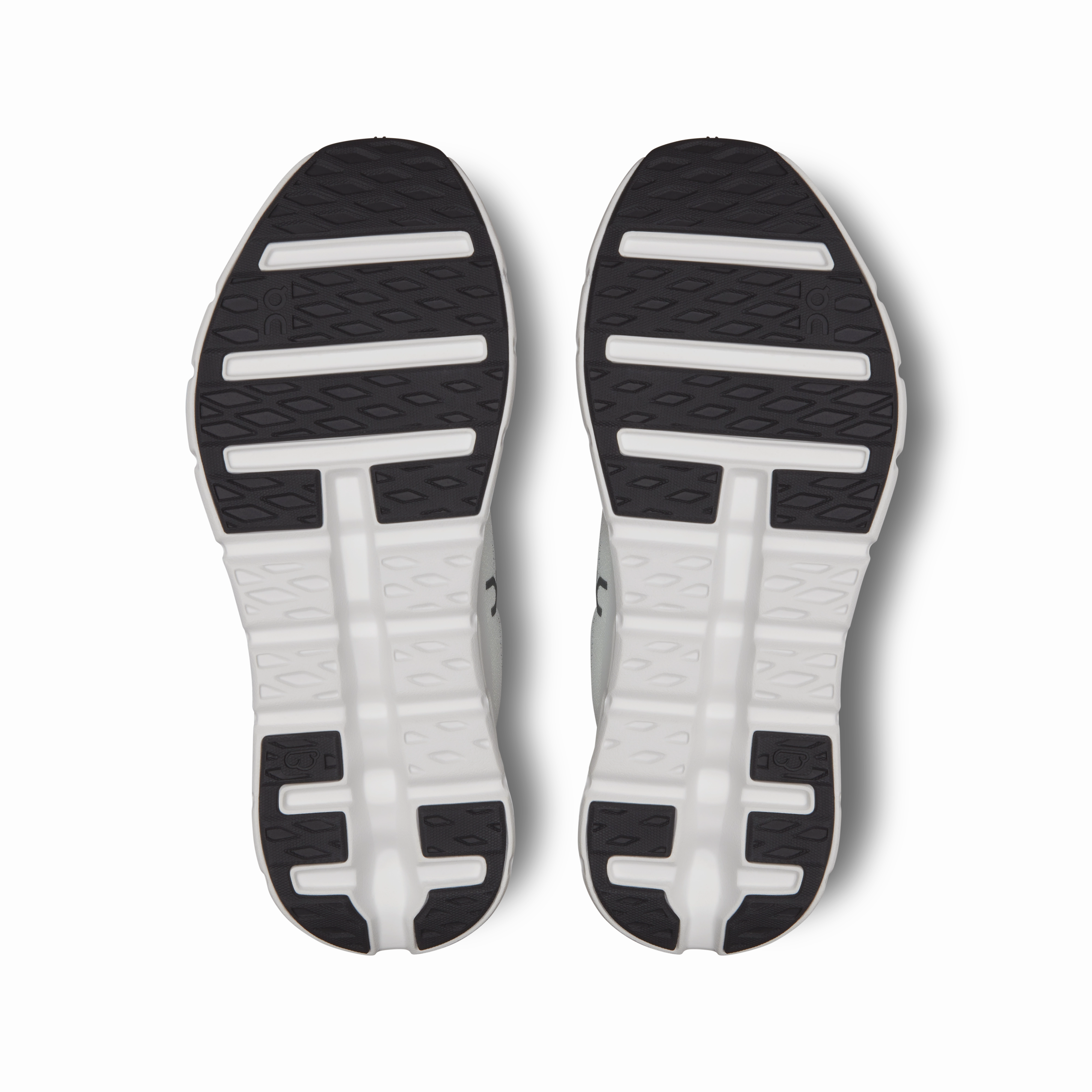 triangular - design shoes Ultra Flexibility On Running Men's Cloudtilt Shoes - Black / Ivory