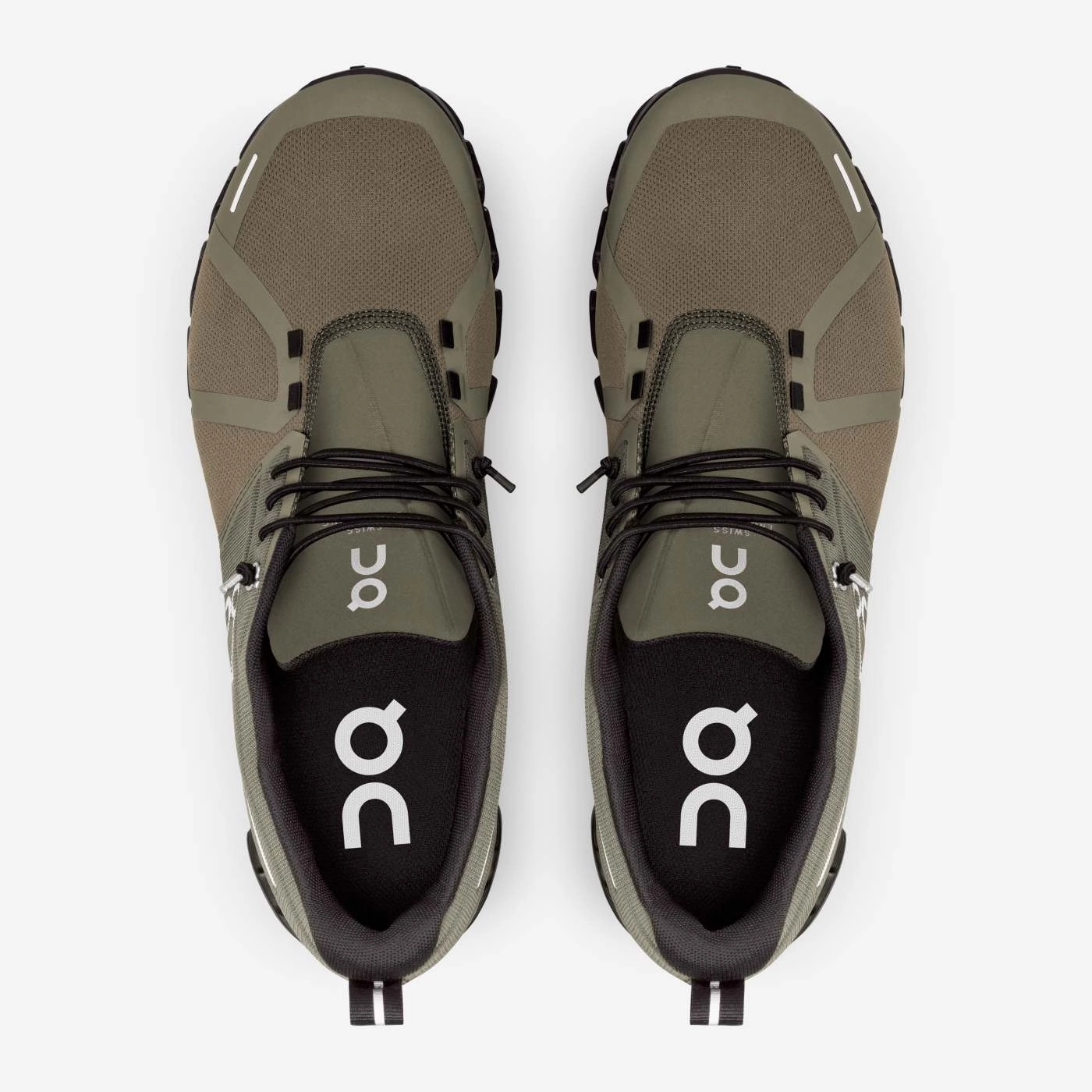 Fitness Performance On Running Men's Cloud 5 Waterproof Shoes - Olive / Black