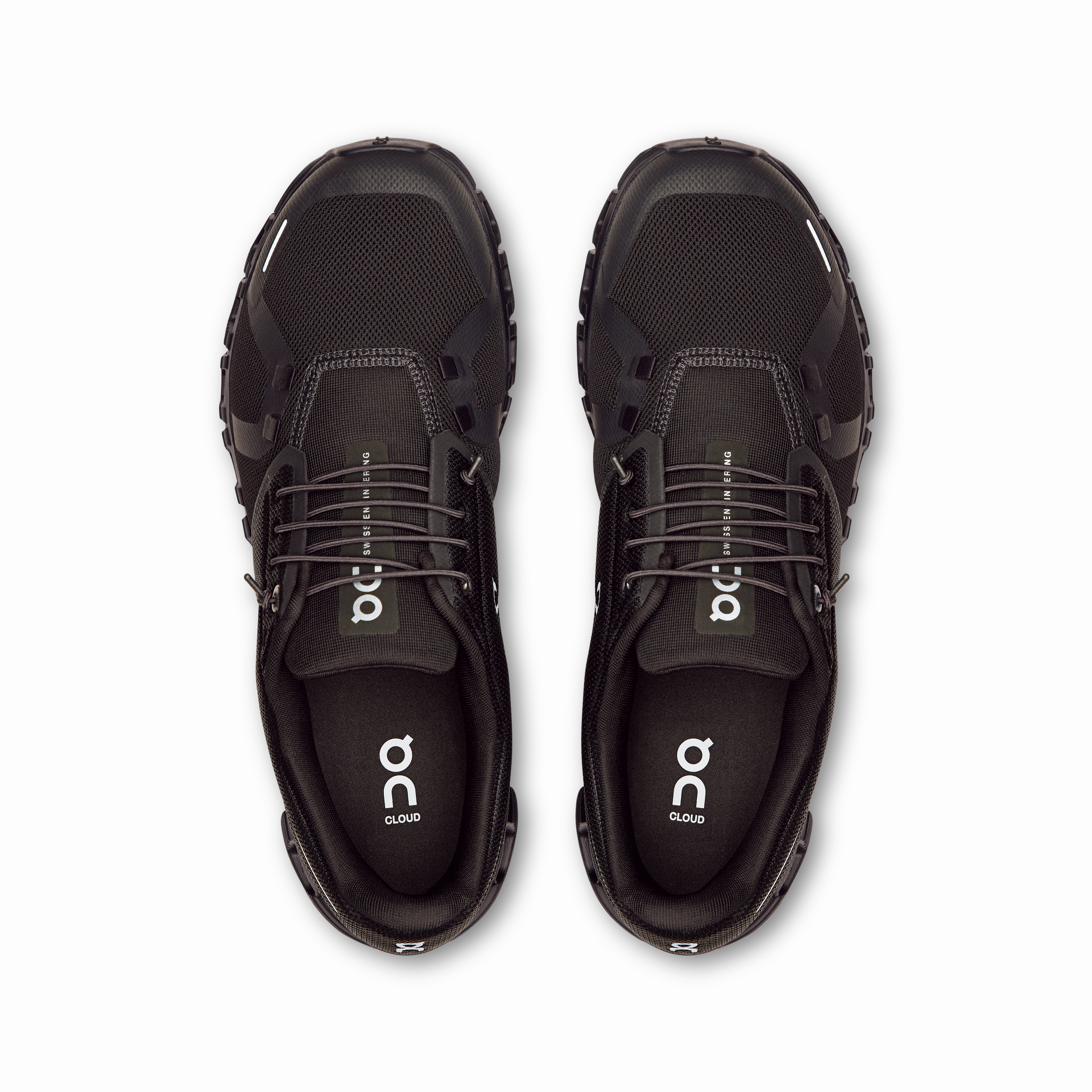 warm - weather shoes On Running Men's Cloud 6 Shoes - Black / Black