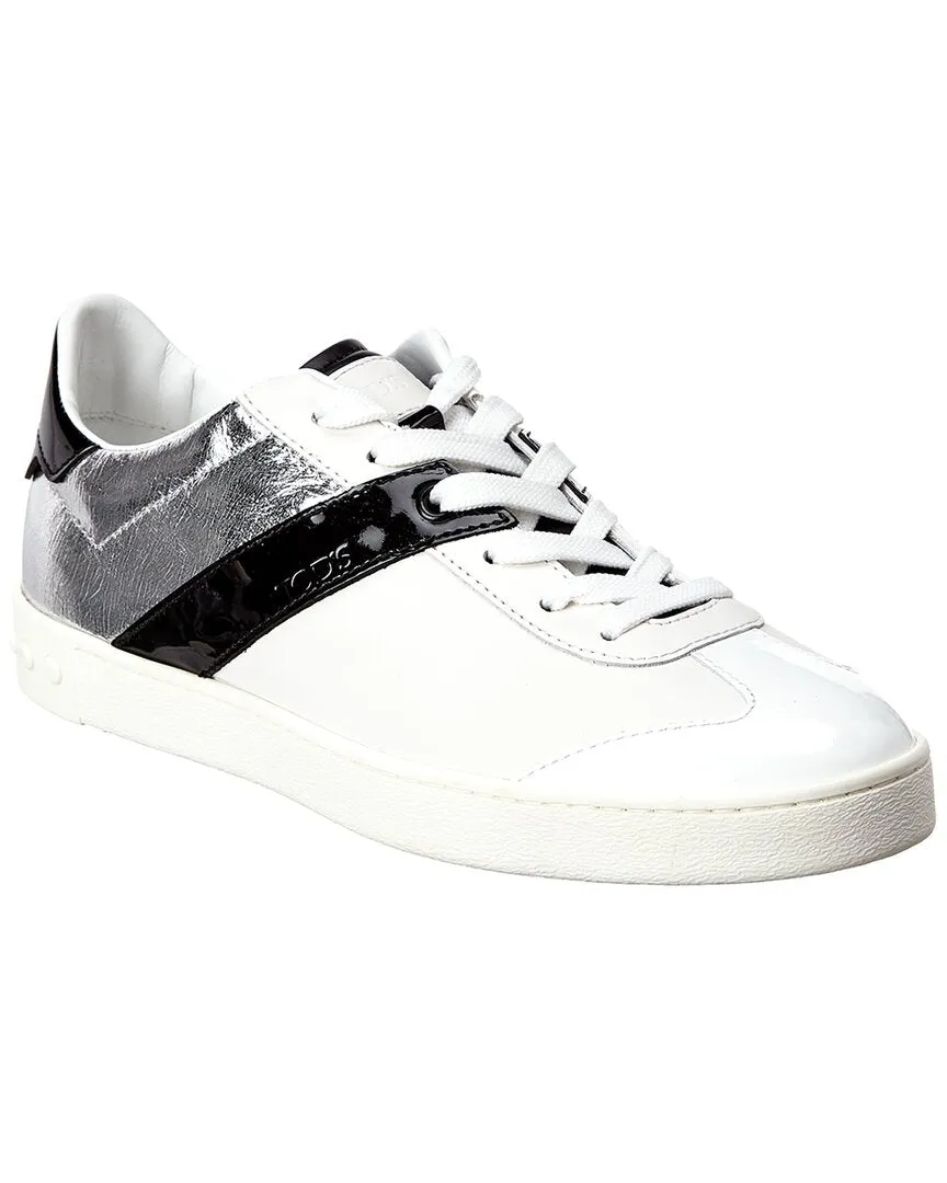 Sporty Design Slip Control TOD??s Leather Sneaker