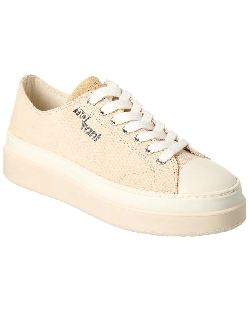 Every Fit Cushioned Walk Isabel Marant Austen Canvas Platform Sneaker