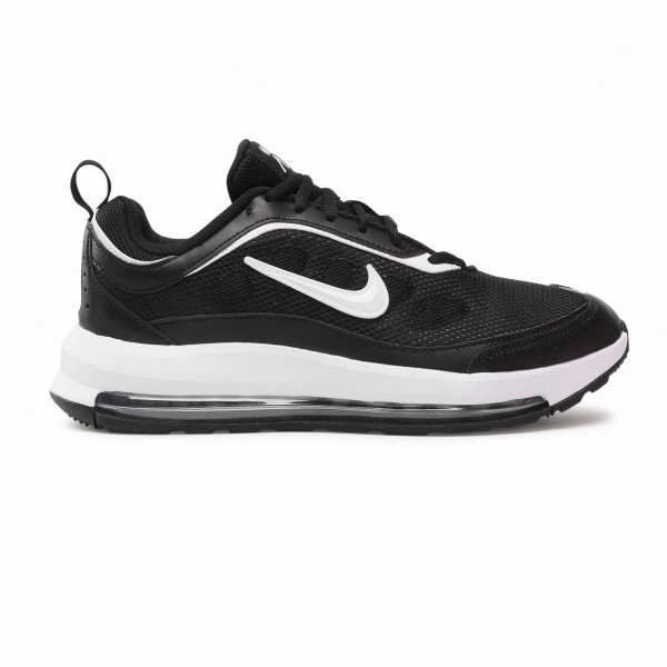 Micro Perforation Ventilation rural running shoes Nike Men's Air Max AP Shoes - Black / Bright Crimson / White