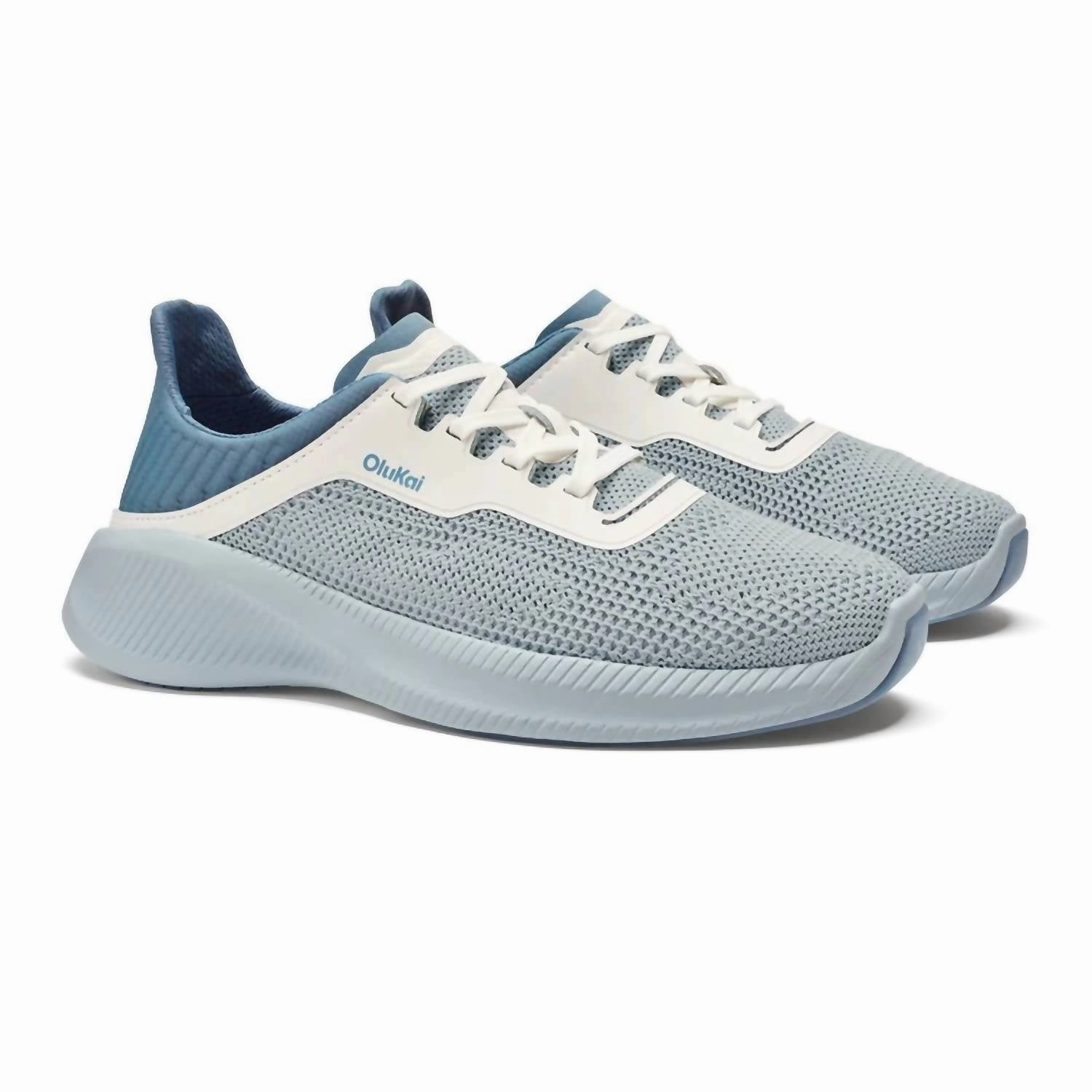 Reinforced Collar Padding Classic Form Women's Island Hopper Sneaker In Blue Pearl/blissful Blue