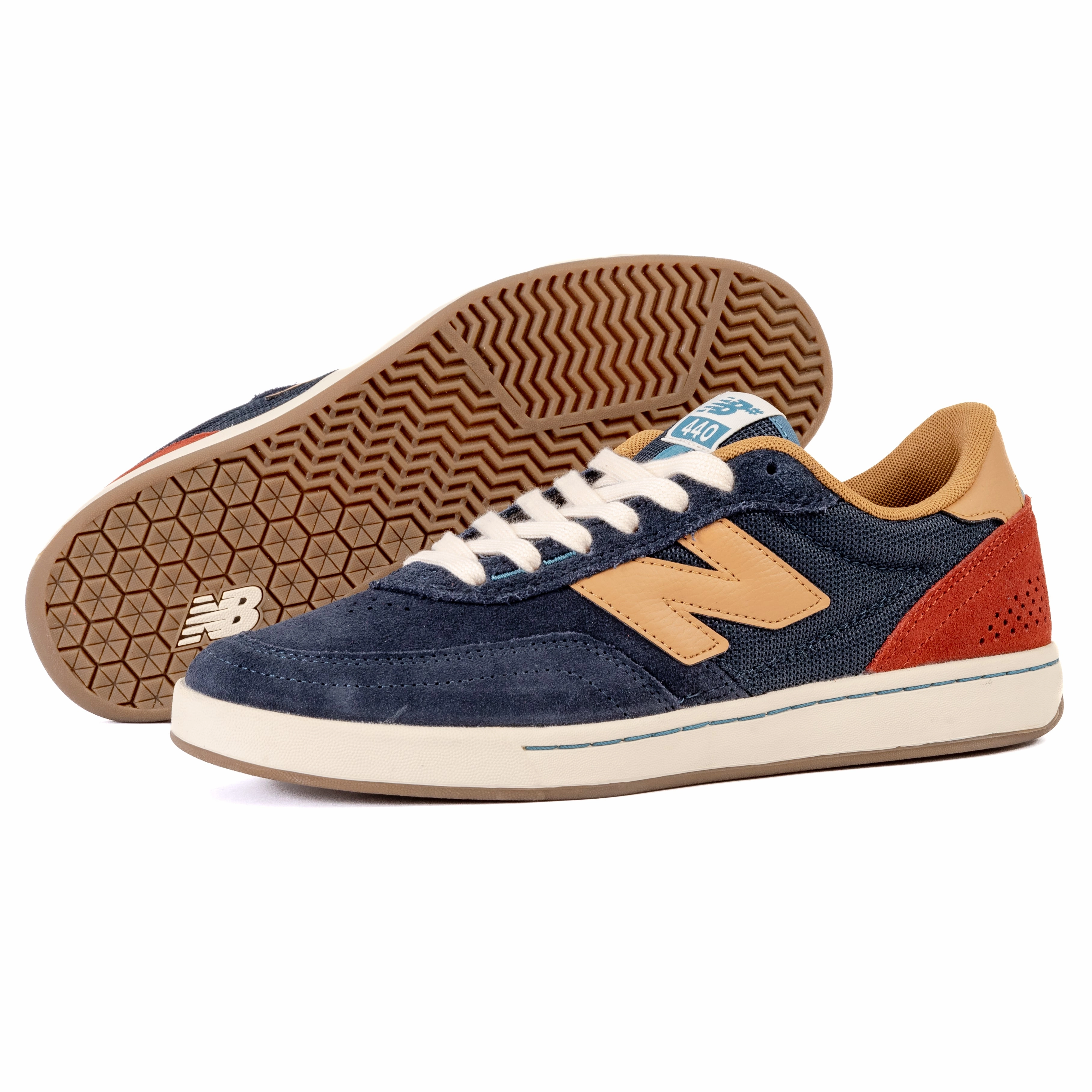 running in a historical site shoes New Balance - 440 V2 BWT (Blue/Beige) *SALE
