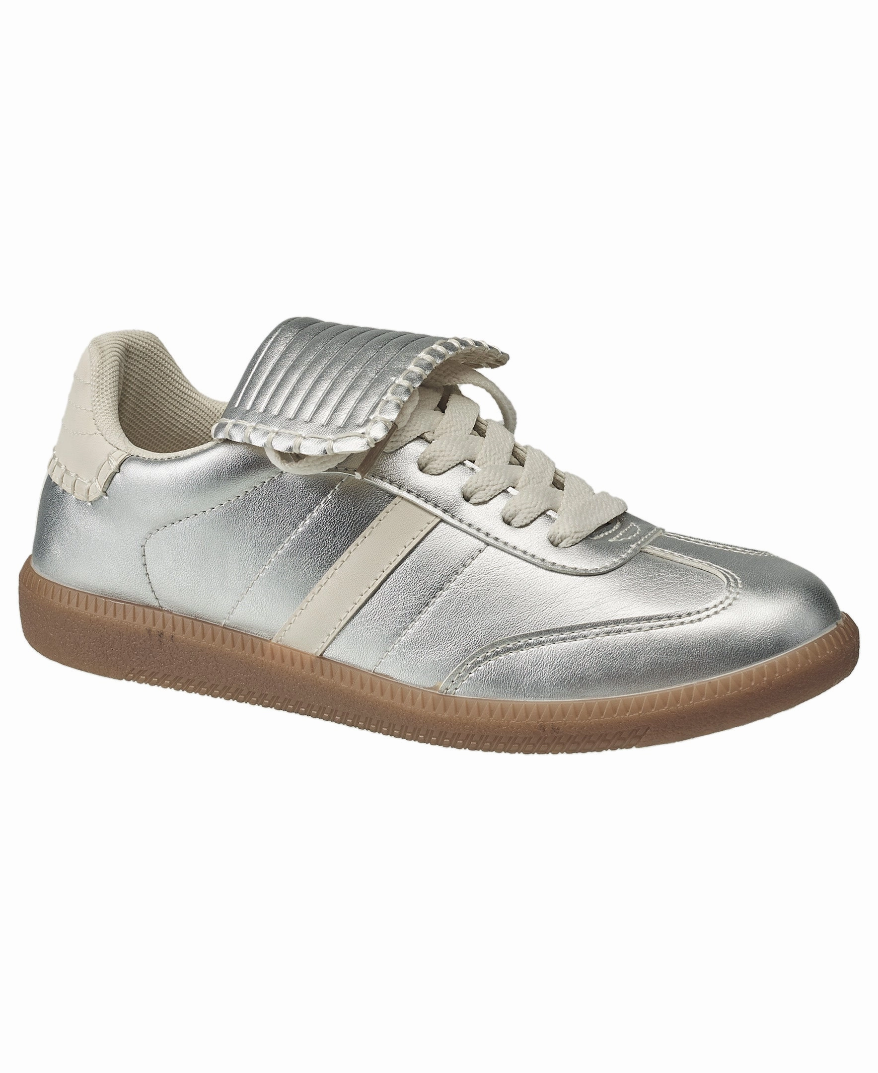 Breathable Fit French Connection Women's Over Sized Tounge Sneaker