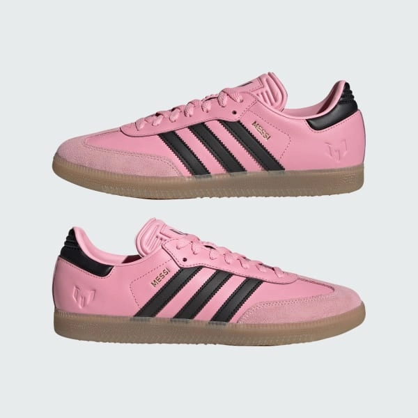 Adidas Men's Samba Og Messi Soccer Shoes - Pink / Black high - tech