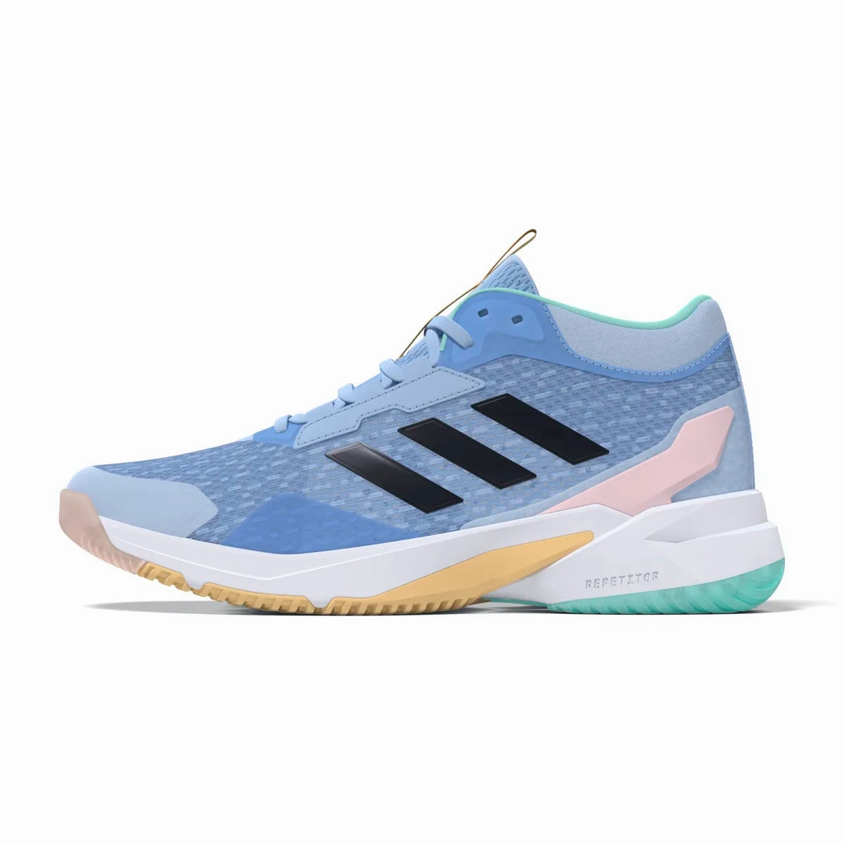 League Play Wood Grip adidas Women's Crazyflight 6 Mid Indoor Shoes