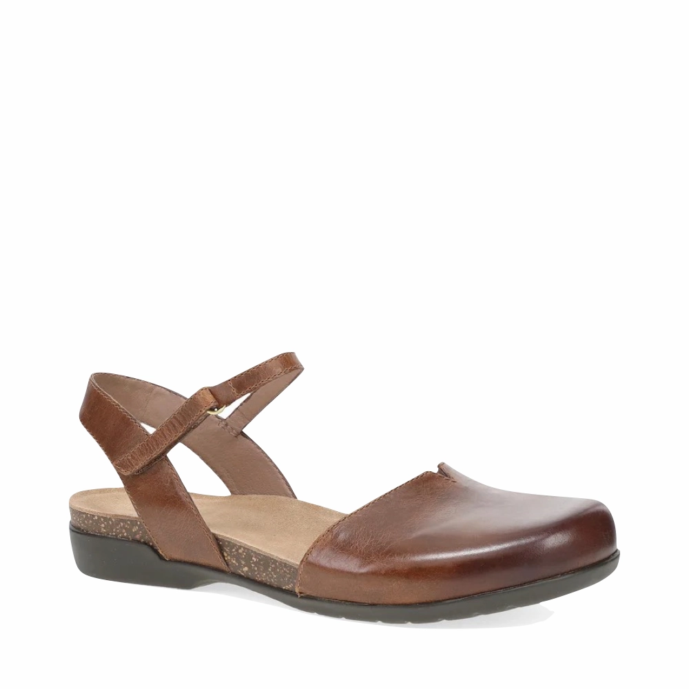 Stylish Design Dansko Women's Rowan Closed Toe Sandal in Tan