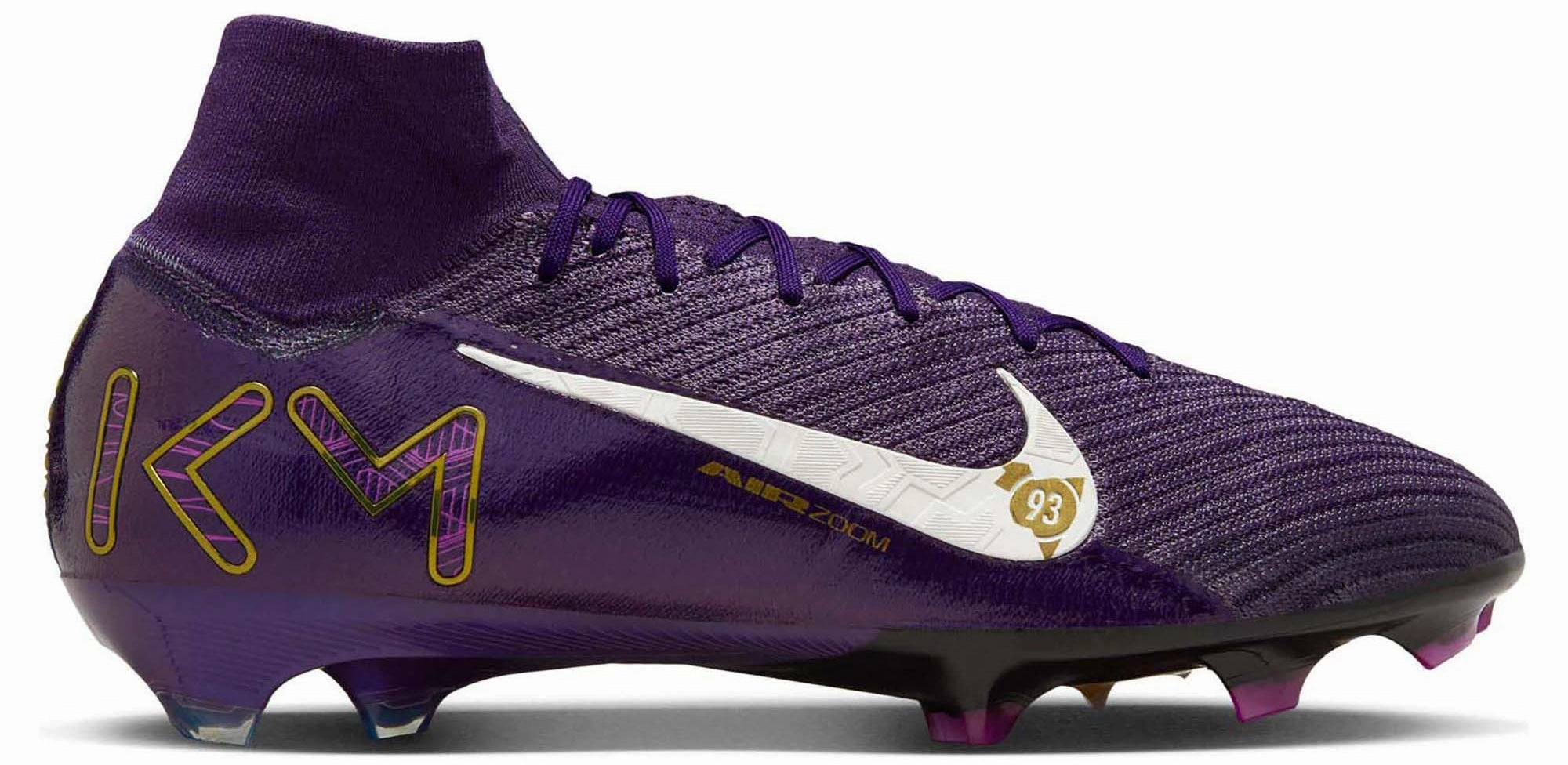 Power Strike Mercurial Superfly 10 Elite Kylian Mbapp?? Firm Ground High Top Men's Football Boots