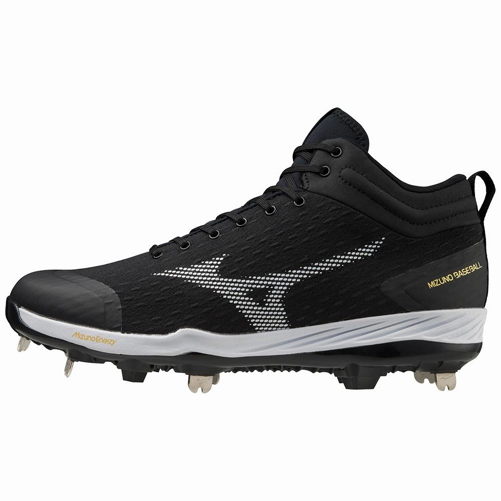 low - visibility shoes Mizuno Dominant 4 Mid Men's Metal Baseball Cleat