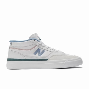Perforated Tongue Construction New Balance - 417 ALD (White/Blue) *SALE
