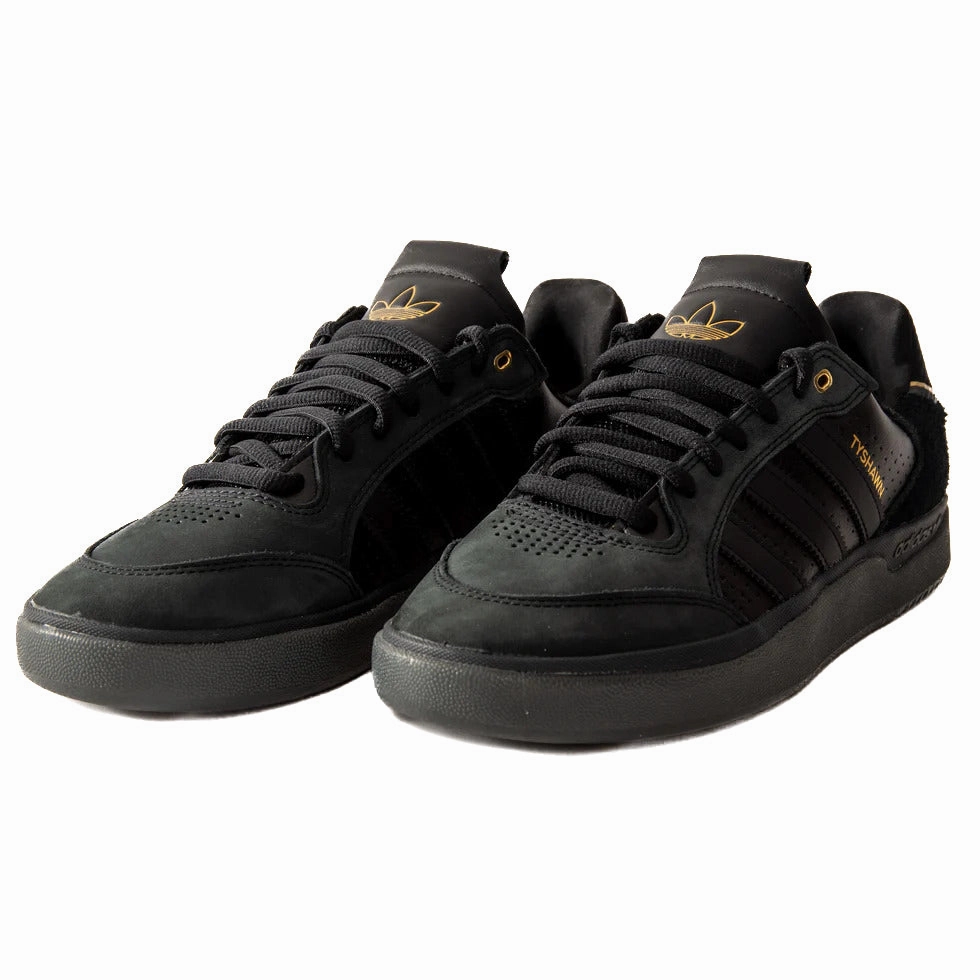 Adidas - Tyshawn Low (Black/Black/Gold) High Rebound Foam Core Stability Guide Rail