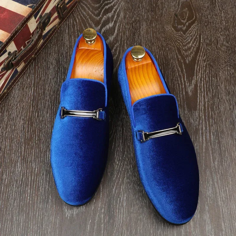 slow life Padded collar Raymi - Stylish suede leather loafers for men