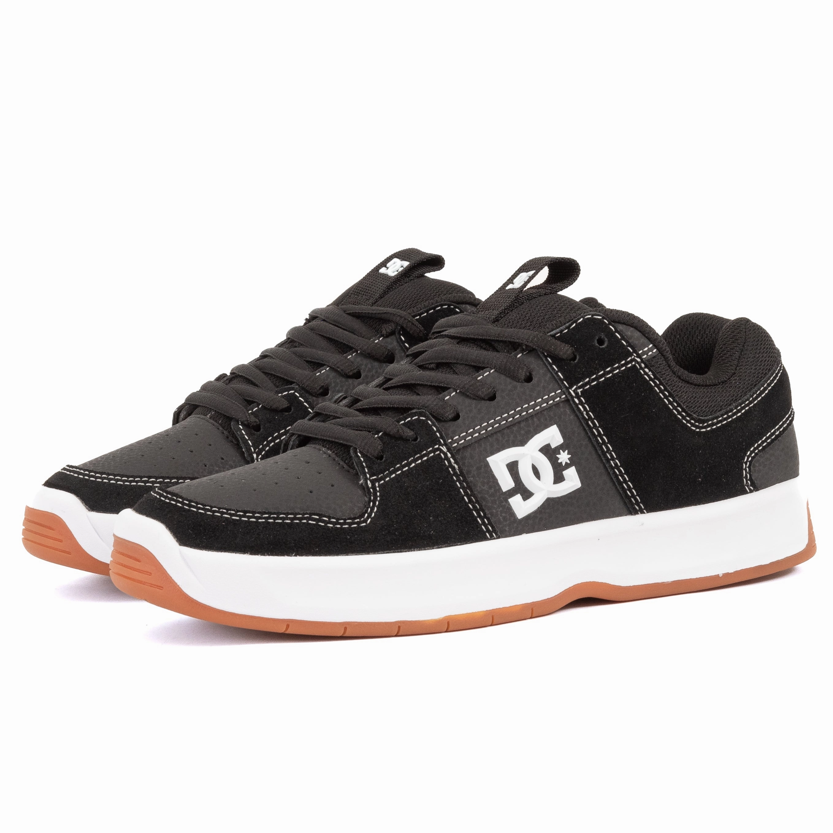 DC - Lynx Zero (Black/Black/White) men's running footwear moisture - wicking insole shoes