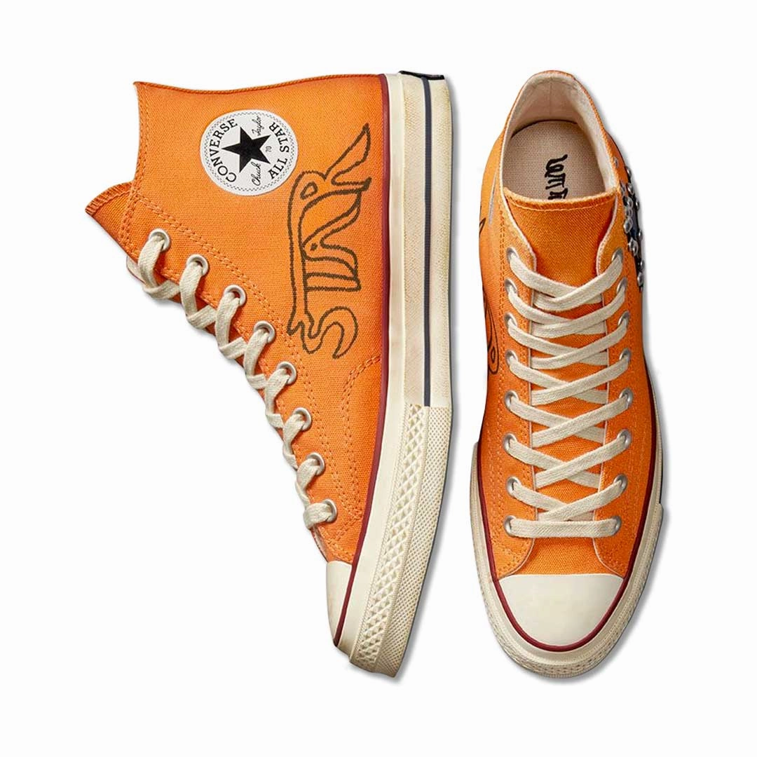 Converse - Unisex Converse x Come Tees Chuck 70 High Top Shoes (A01762C) Throw Step Free Walk