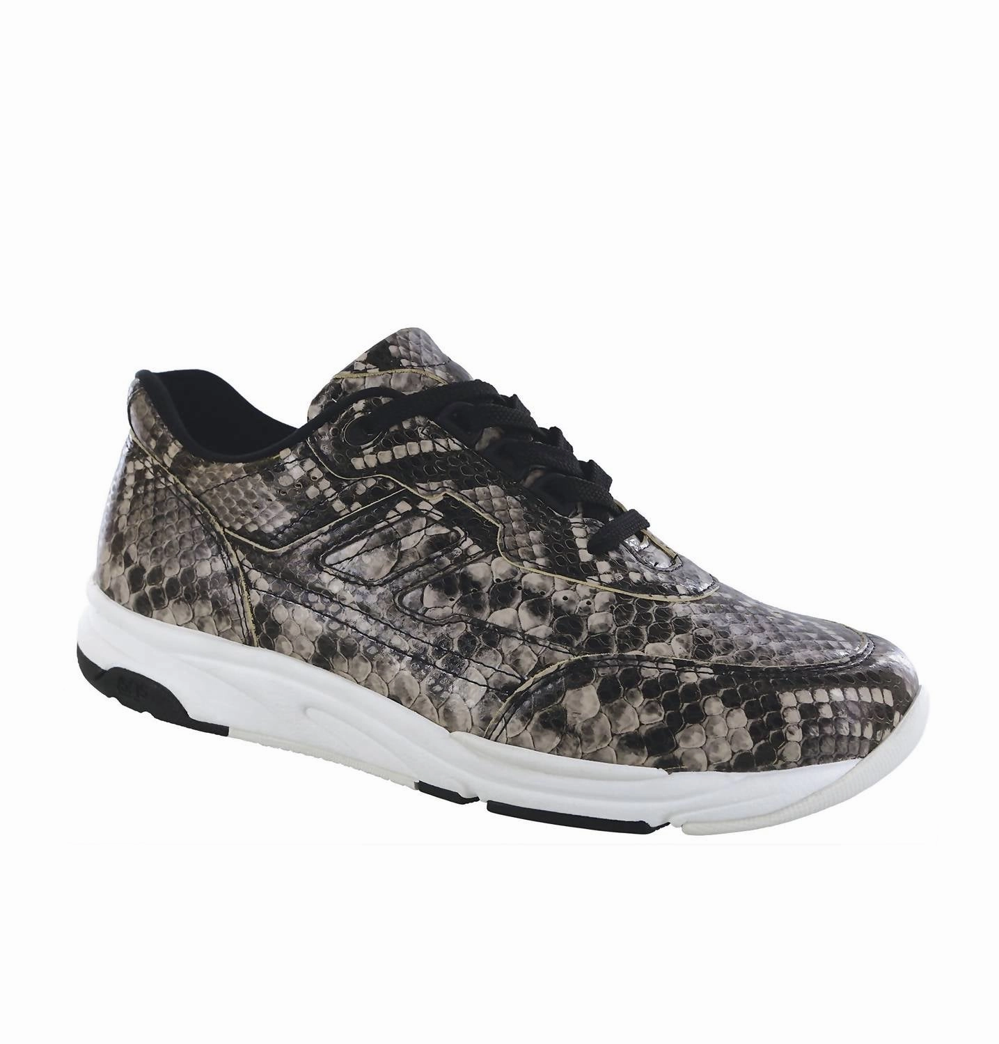 Women's Tour Ii Lace Up Sneaker In Snake Print Hyper Compression Foam
