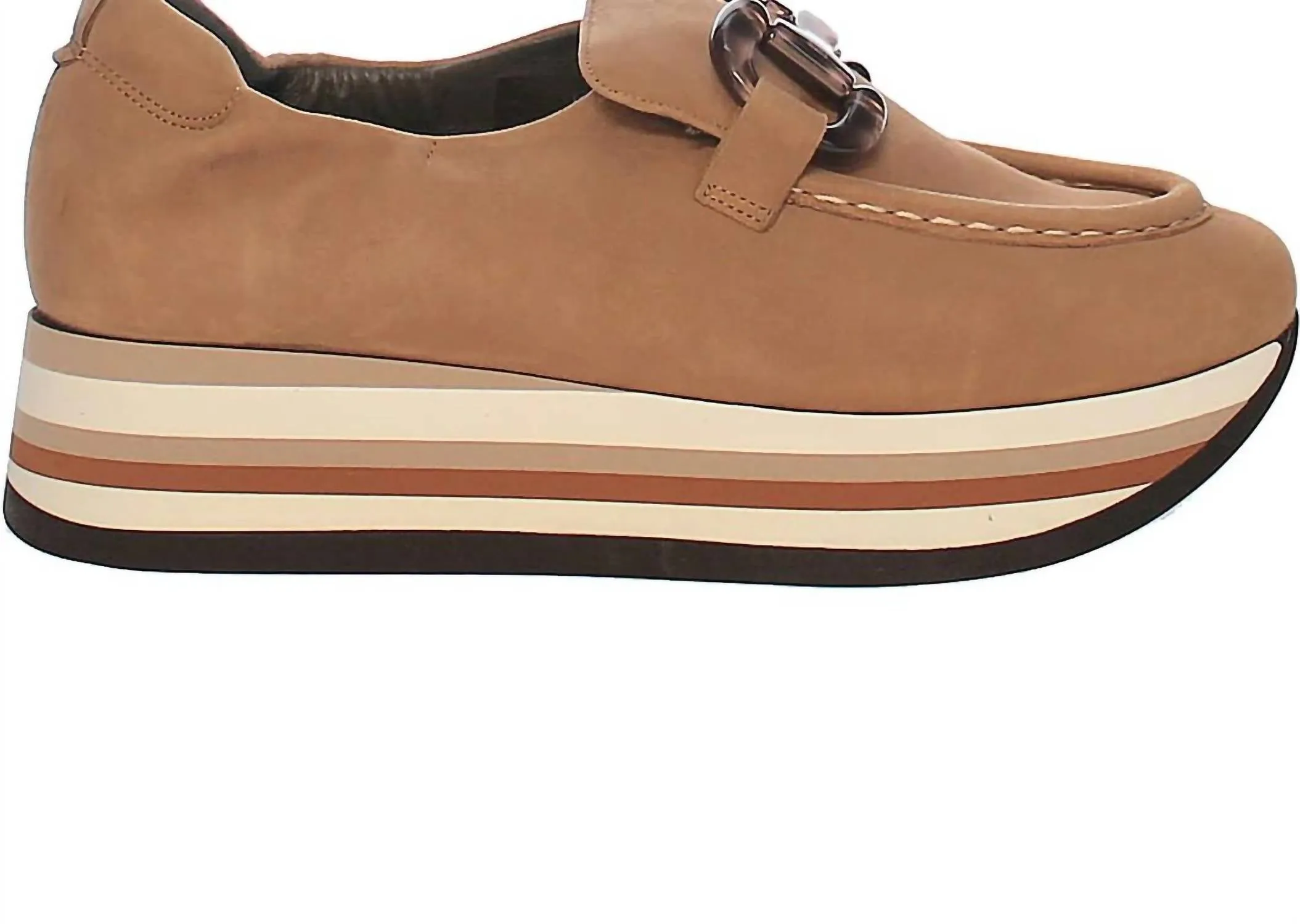 Breathable Support Women's Caitlin Sneaker In Cuoio