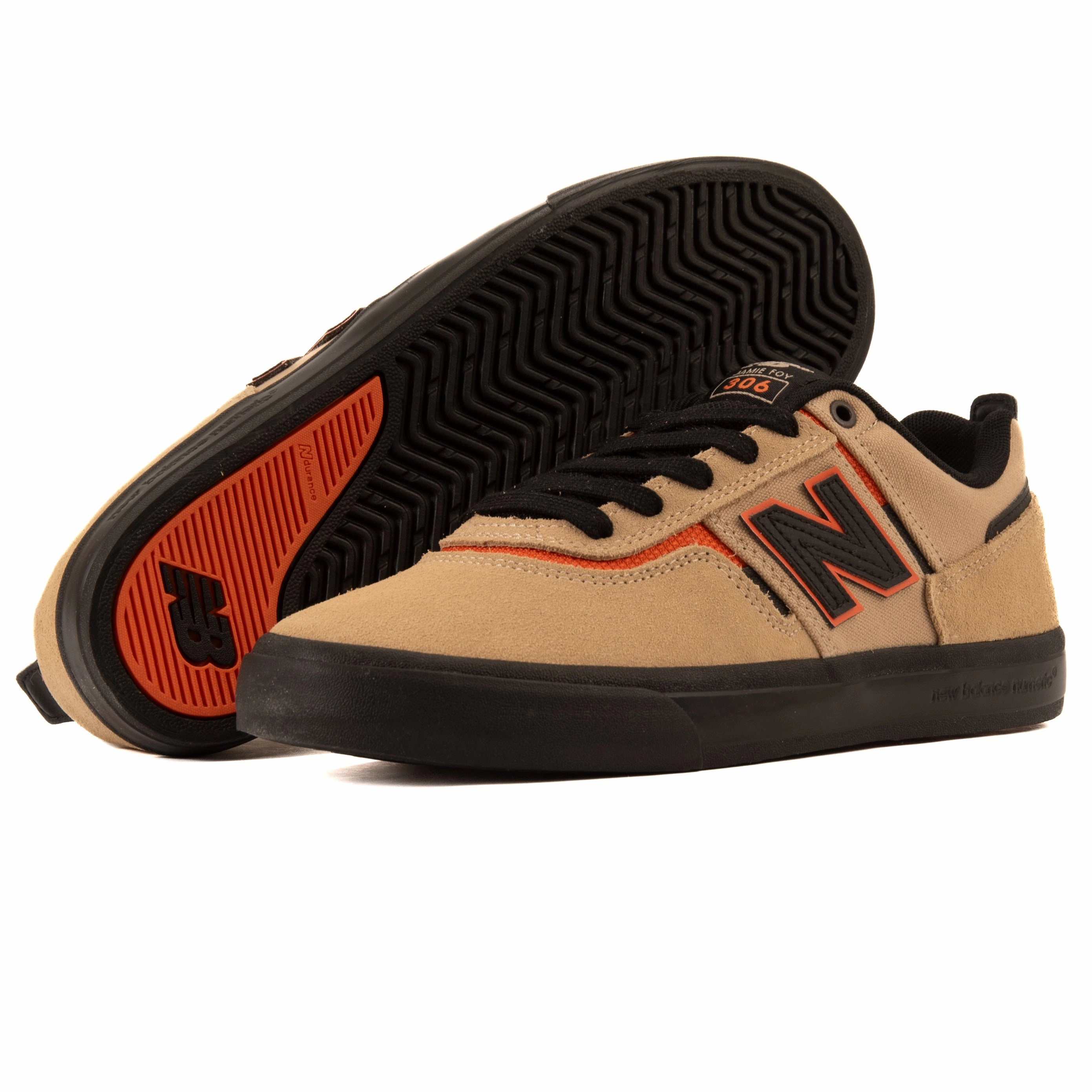 Rolling Gait Tech Torque Control Grooves New Balance -  306 TOB (Khaki/Black)