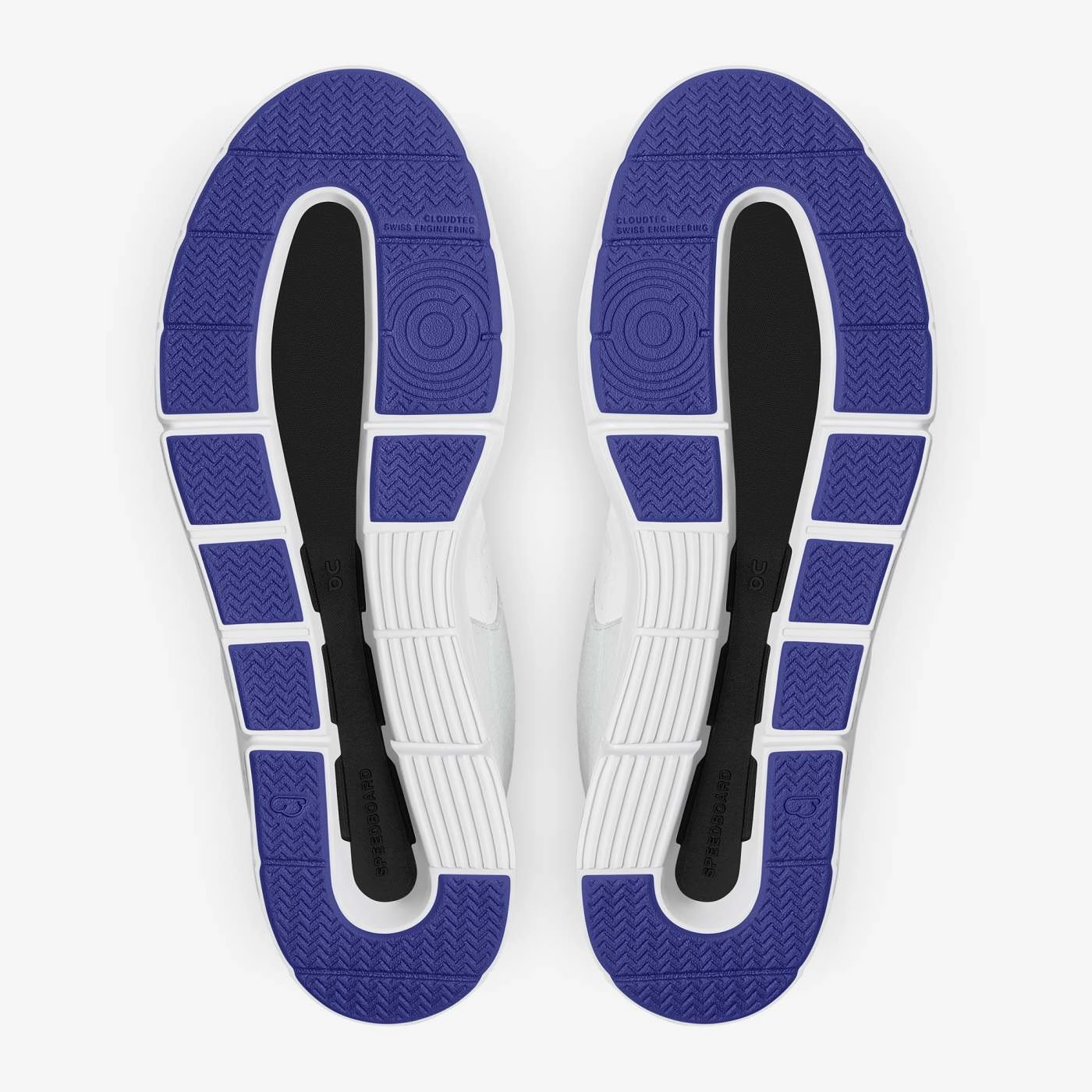 On Running Men's The Roger Clubhouse Shoes - White / Indigo summer - specific shoes running gait