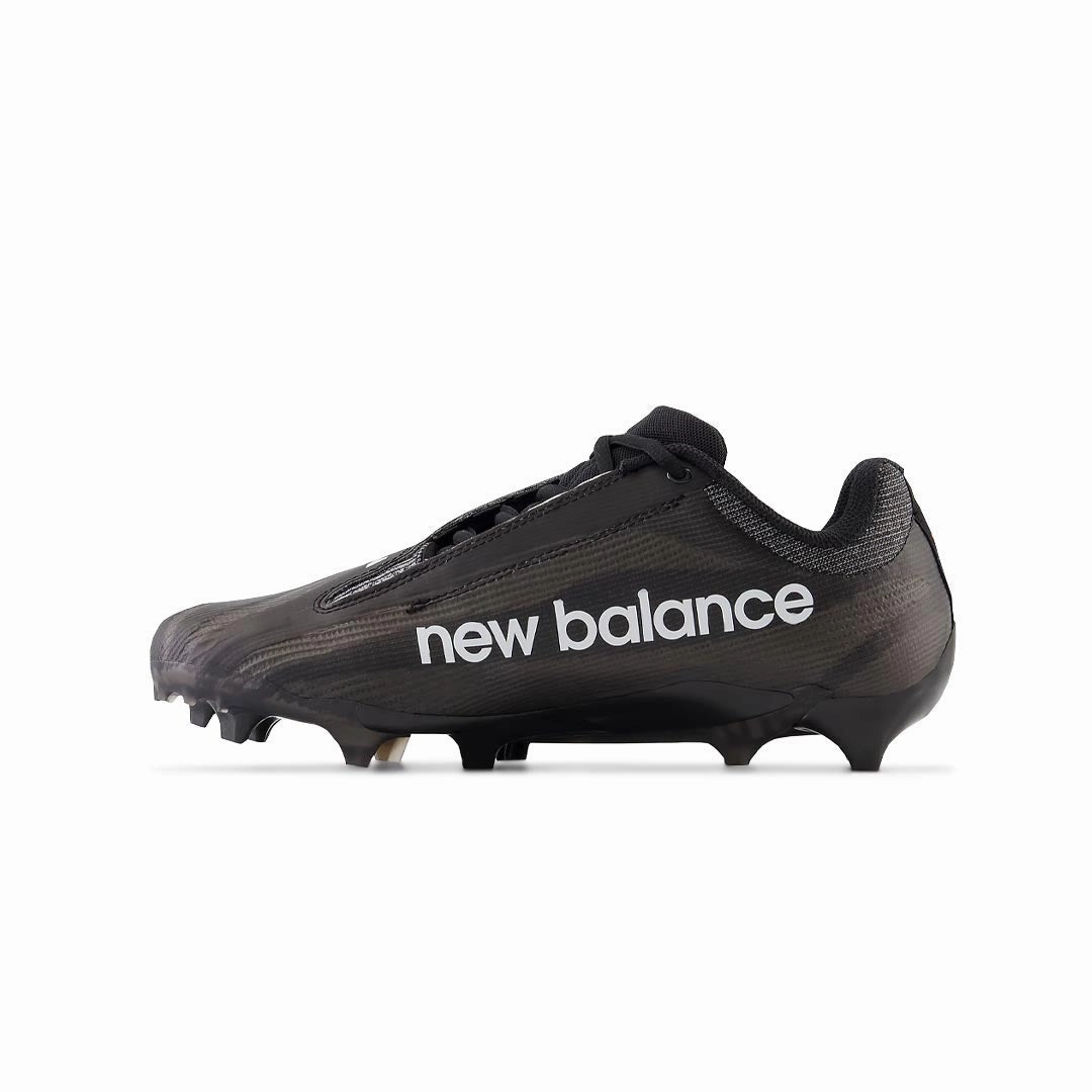 locker - room shoes lace - up shoes New Balance - Men's Burn X4 Lacrosse Cleats (Wide) (BURNLB4-2E)