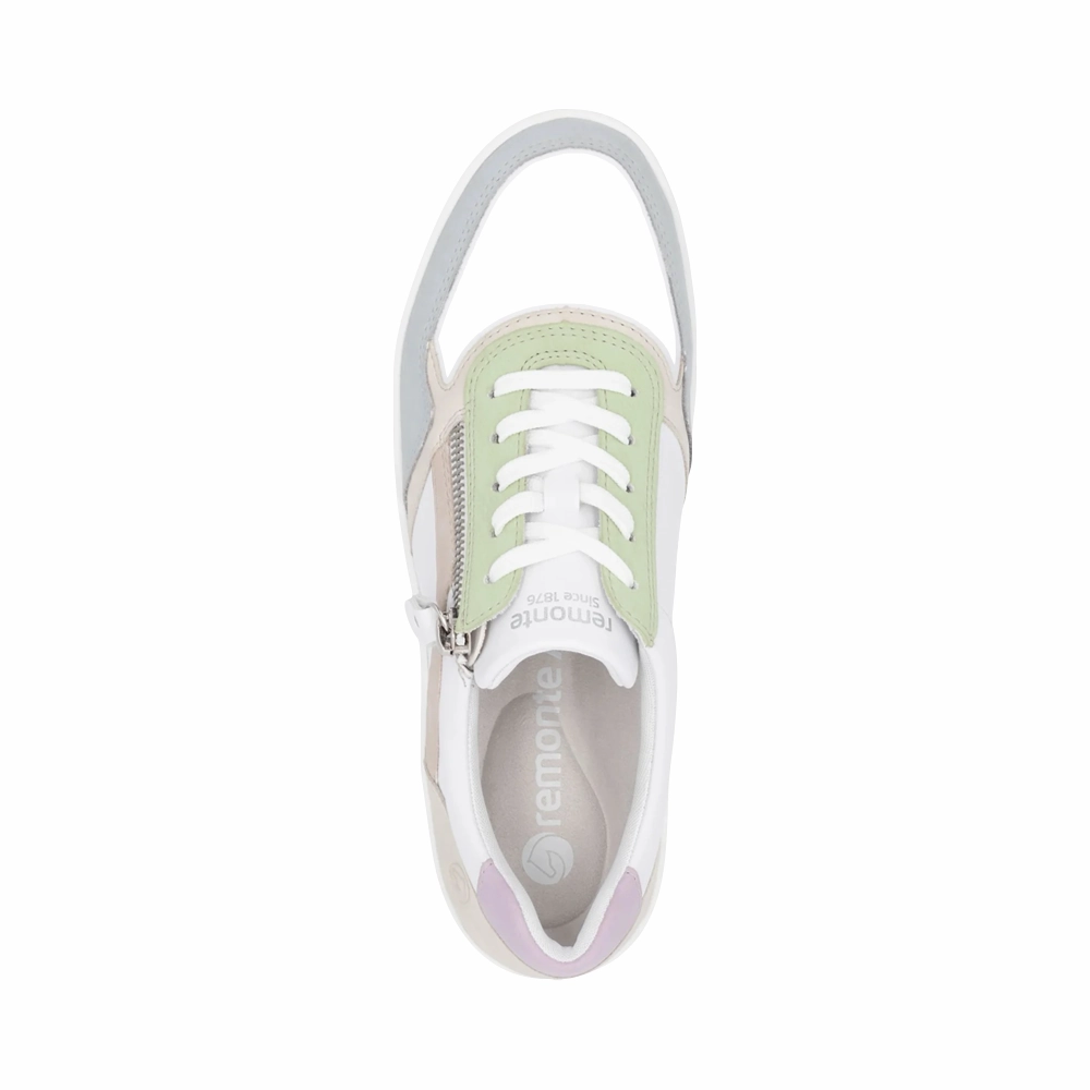Foot Friendly Remonte Women's Kendra 01 Sneaker in White/Cream