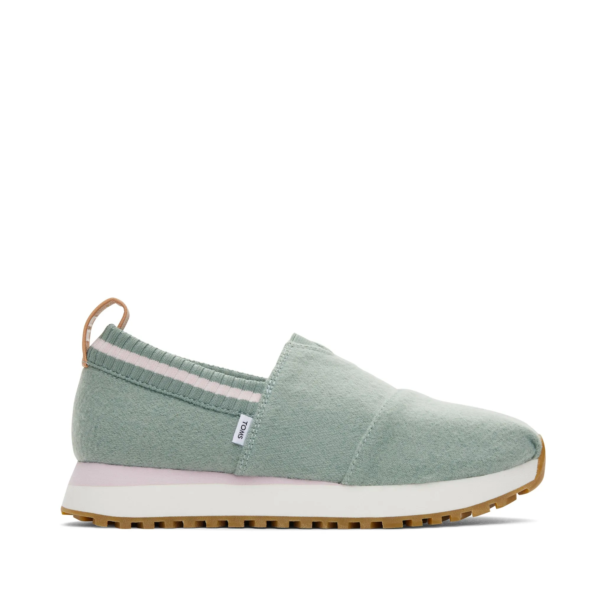 Stability Focus Step Focus Resident 2.0 Green Felt Sneaker