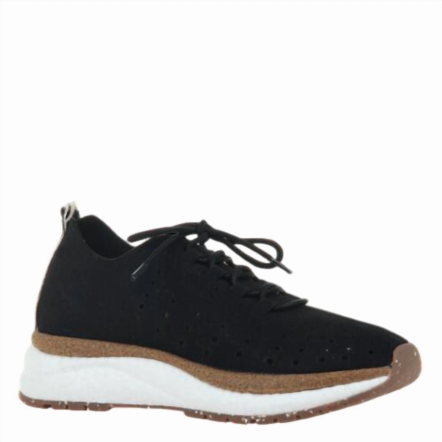 Alstead Sneaker In Black Comfortable Back