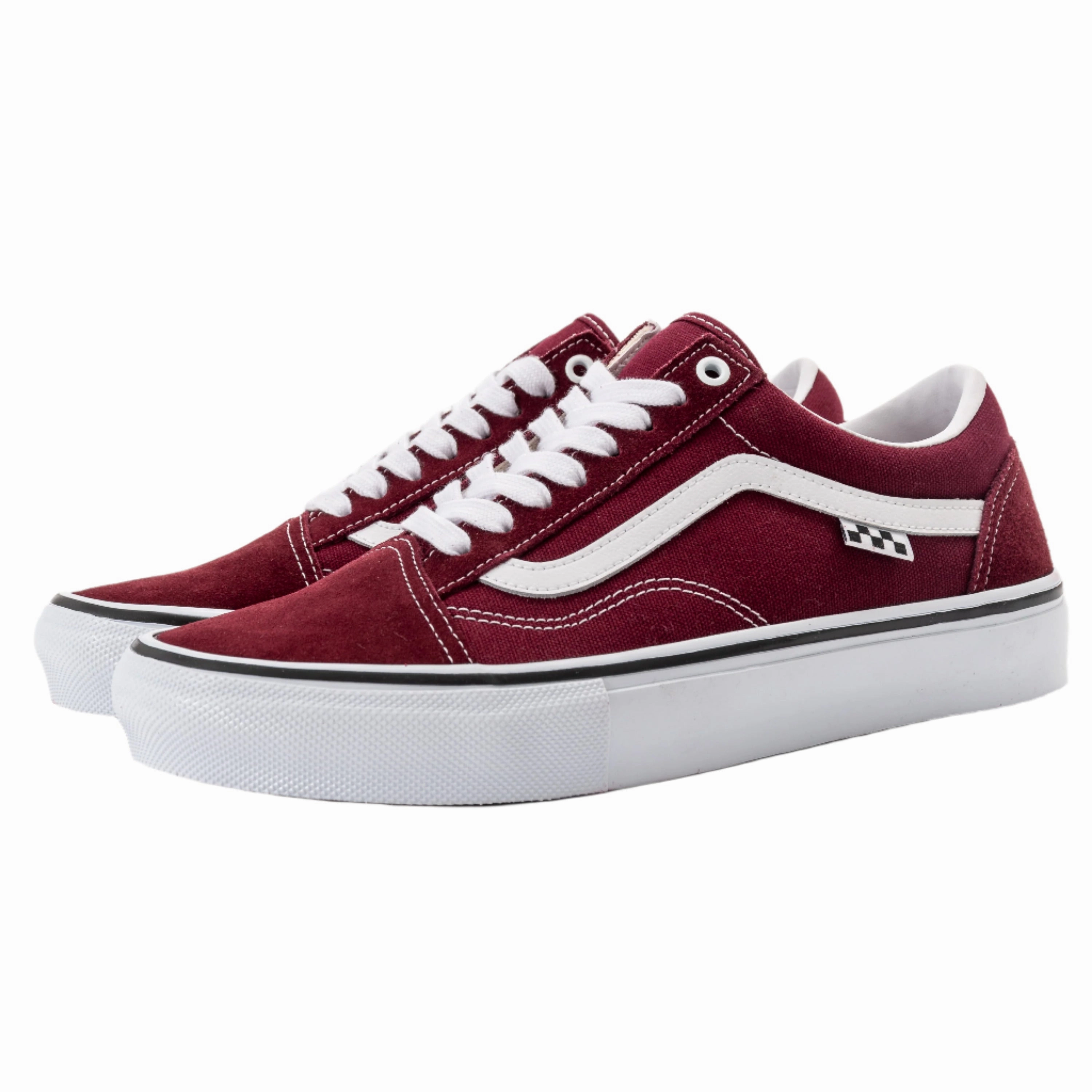 Vans - Skate Old Skool (Port/True White) *SALE kids' rocky terrain