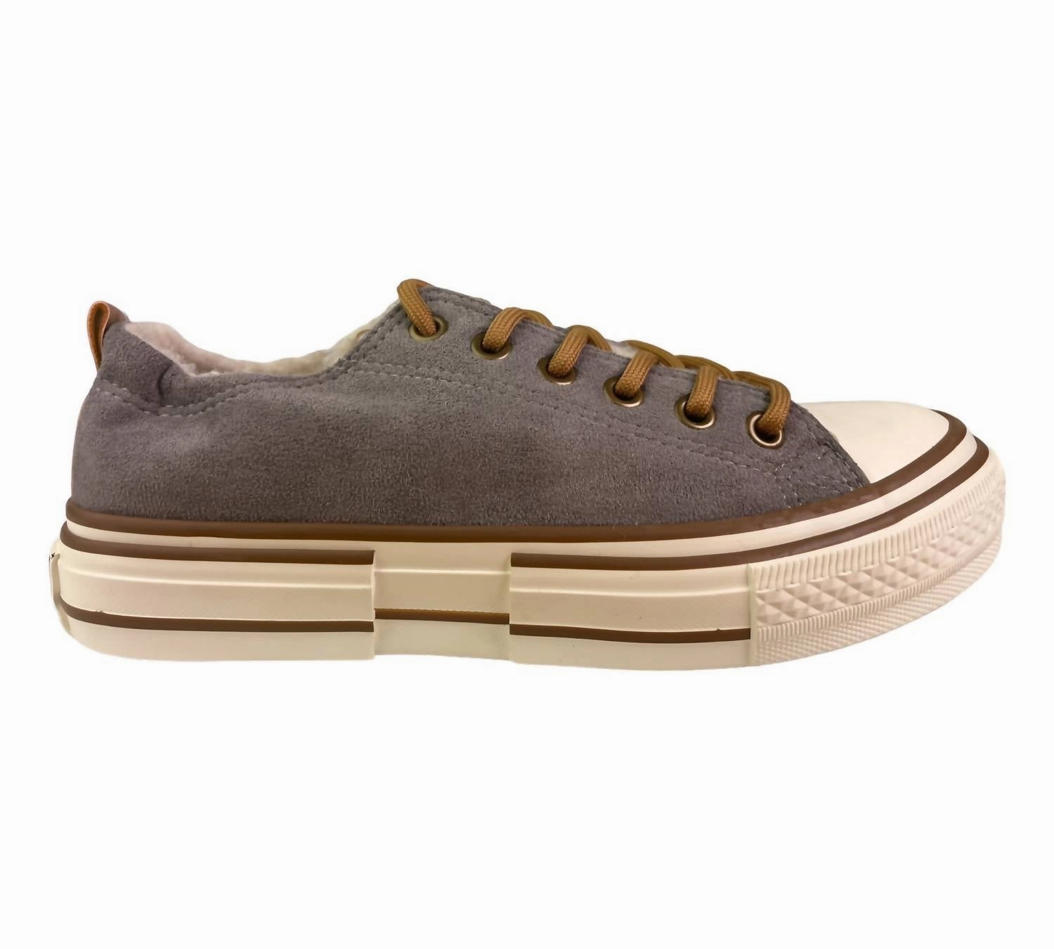 Low   Top Style Recycled fabric Women's Soli Sneakers In Grey