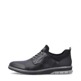 Rieker Men's Dustin 54 Bungee Dress Shoe in Black Explore More