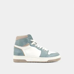 Plush Cushion Flexible Women's Rebecca Sneakers In Blue