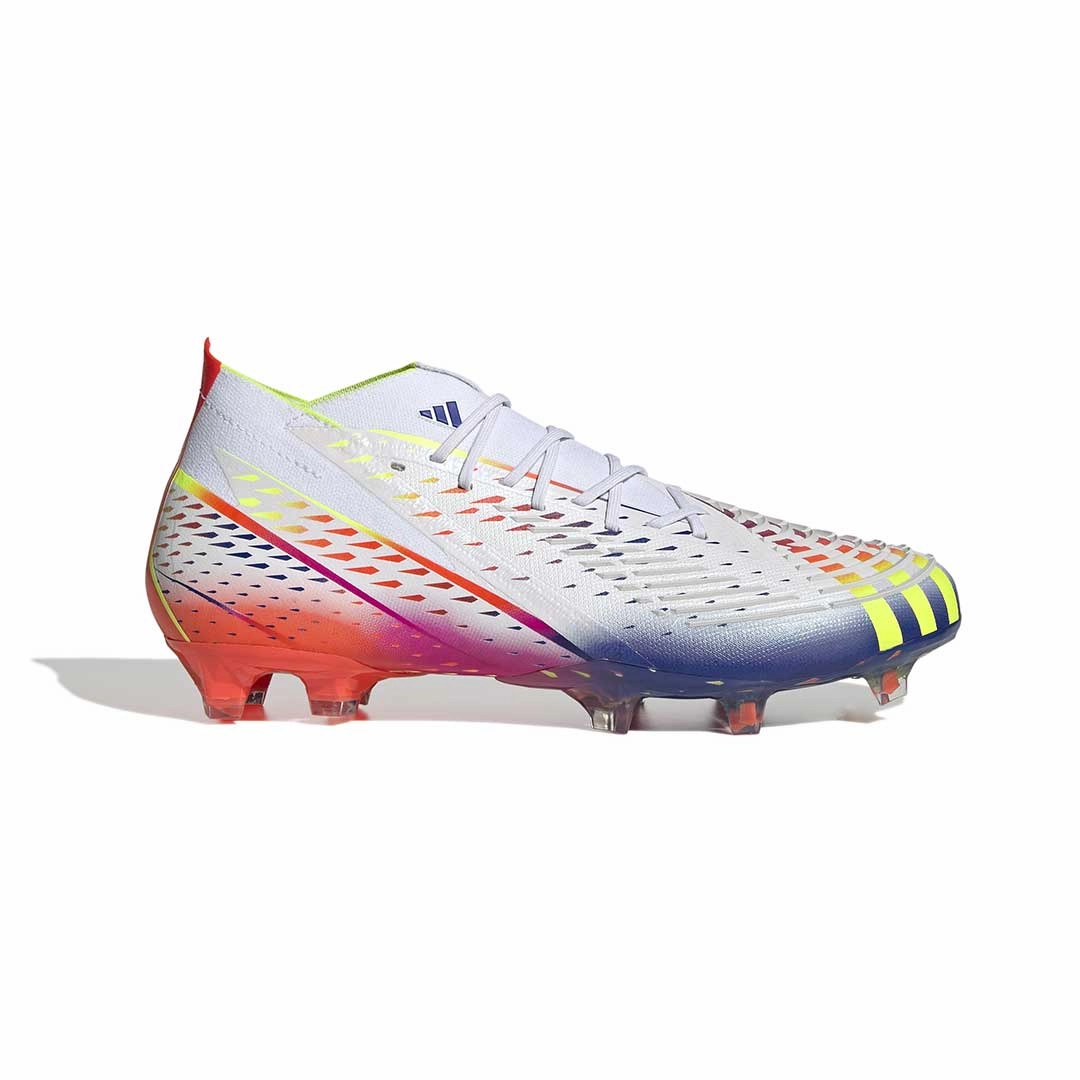 Odor   Resistant adidas - Unisex Predator Edge.1 Firm Ground Cleats (GW1028)