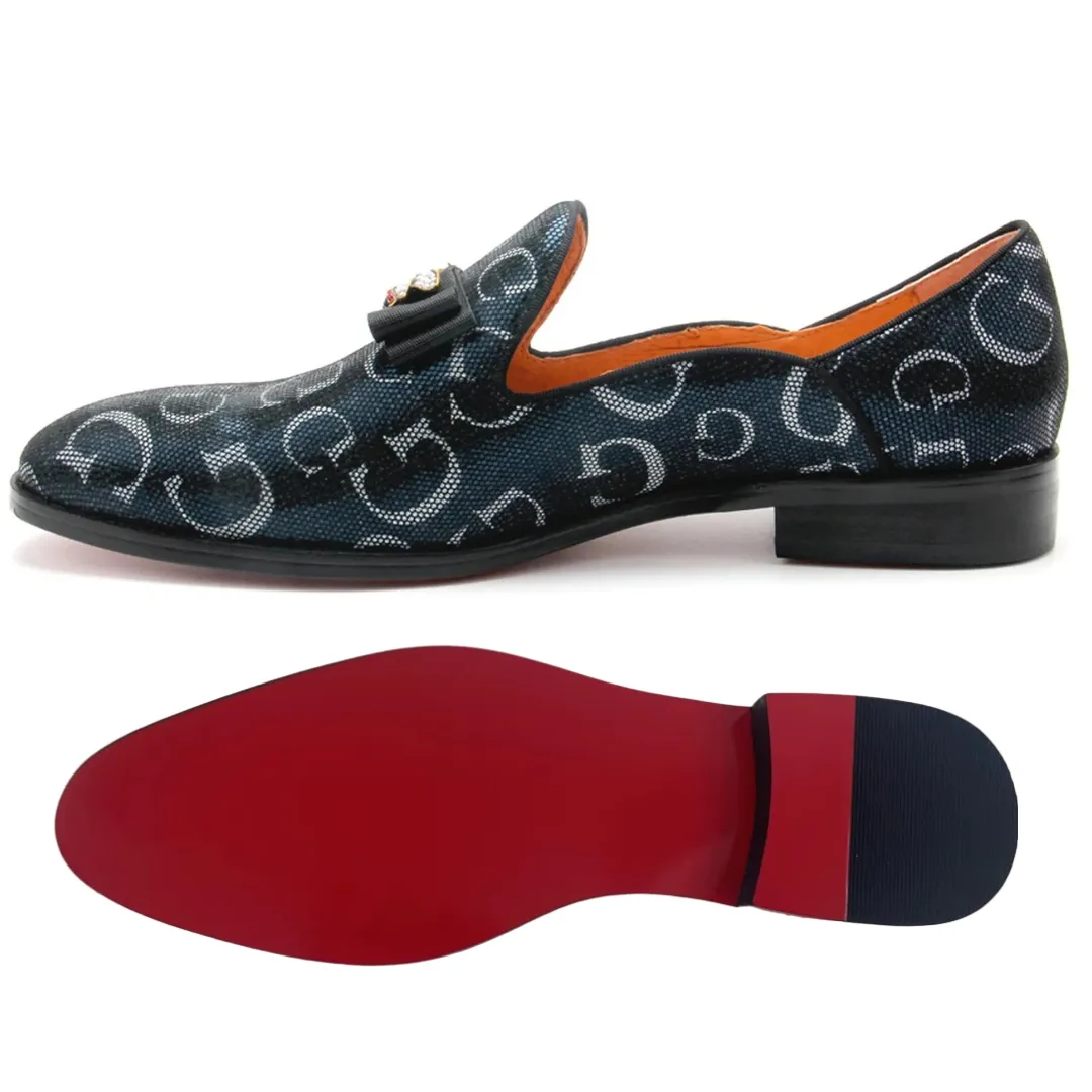 Elegant Flat Rossi Luxx4- Red bottom Luxury Designer Leather Loafers For Men