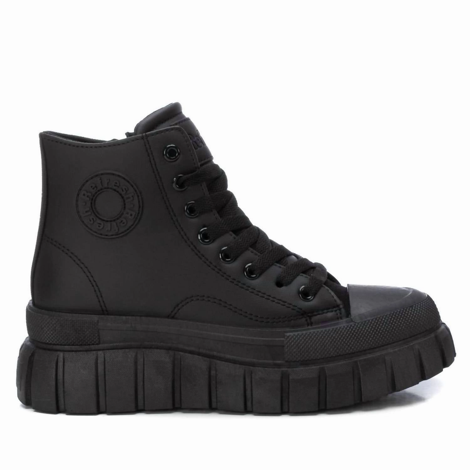 Balanced Fit Women's Casual High Top Sneakers In Black