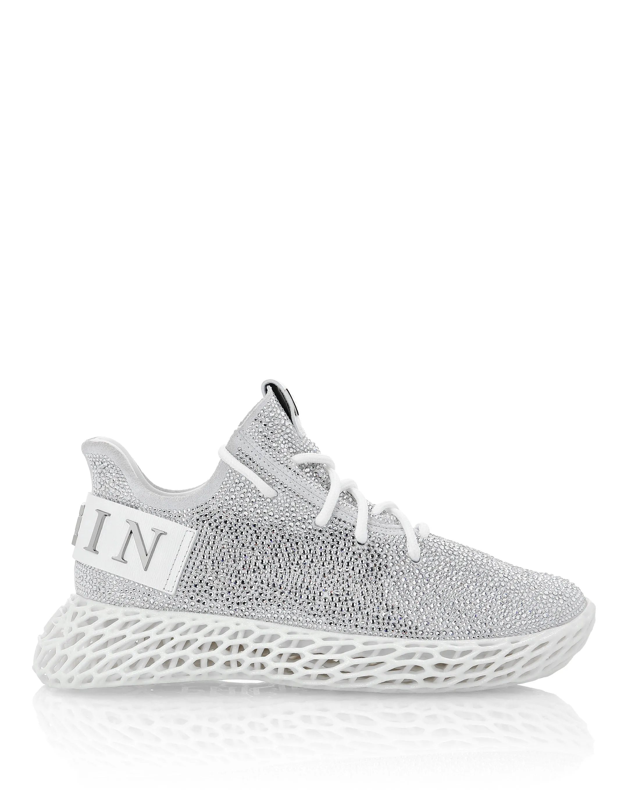 RUNNER SNEAKERS $KELETON SUEDE WITH STRASS Freedom Steps