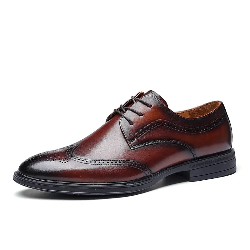 Business Shoes Work Day Ready Sabino Deck - Men's Leather Derby Dress Shoes