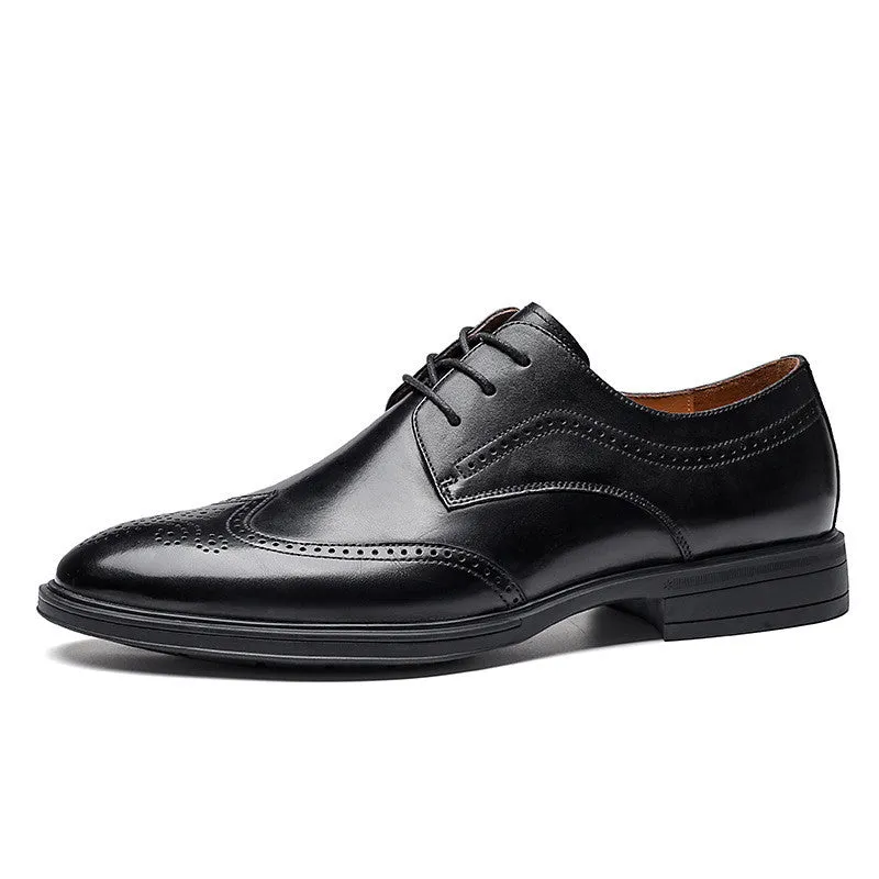 Sabino Deck - Men's Leather Derby Dress Shoes Elegant Touch