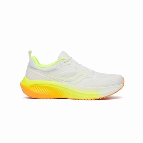 Cushioned Midsole Design Padded Heel Counter Saucony - Men's Surge 3 Shoes (S28215-100)